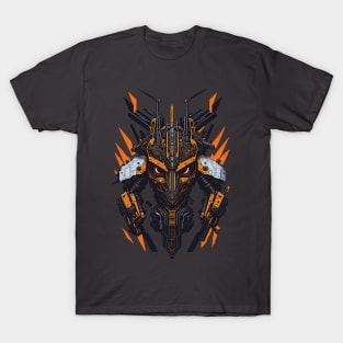 Mecha Skull S02 D93 T-Shirt